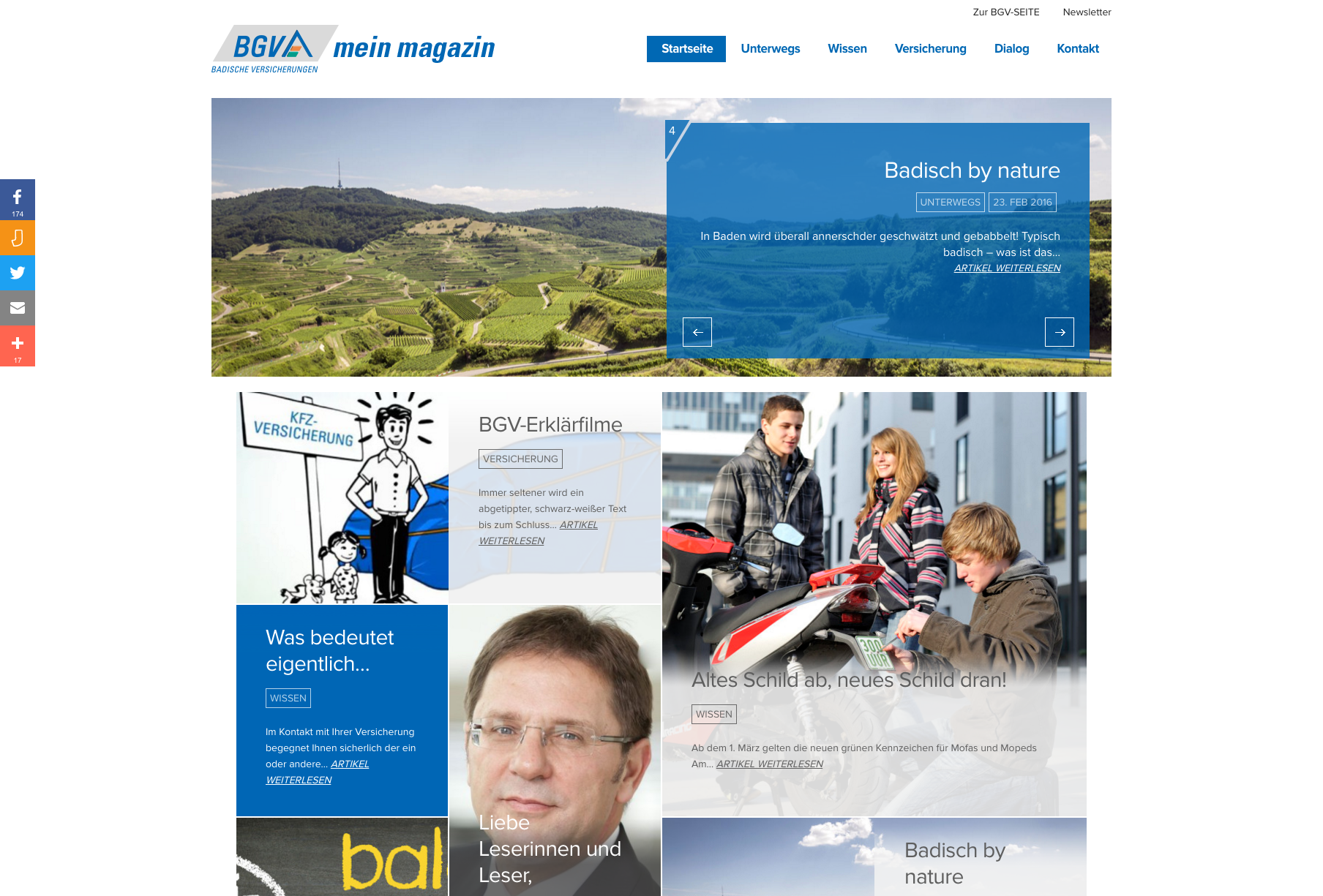 KRAFTJUNGS launcht das "BGV mein magazin"